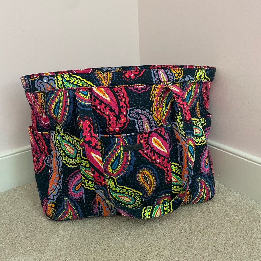 Vera Bradley Quilted Tote Bag